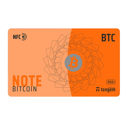 Tangem Note (Bitcoin)