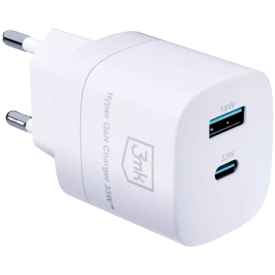 3MK Hyper GaN Charger 33W White - 3049