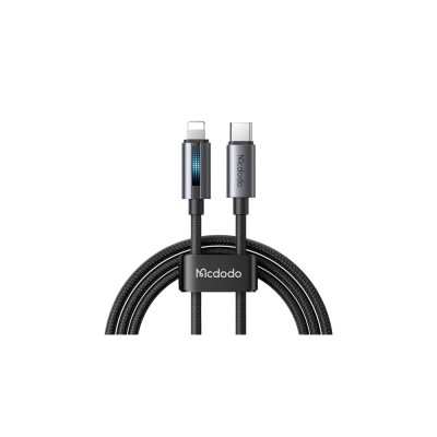 McDododo C-L Cable with Light 36W Cable 1.2m black CA-5710