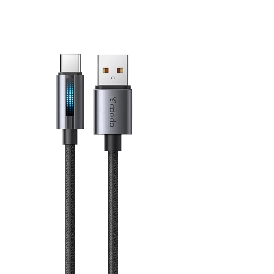 McDododo A-C Cable with Breathing Light 1.2m black CA-5180