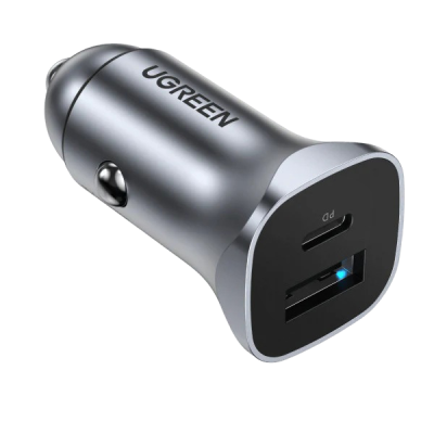 Ugreen Car Charger Fast 24W C-A