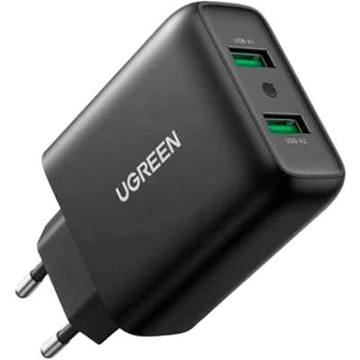 Ugreen Fast Charger USB EU Black 10216