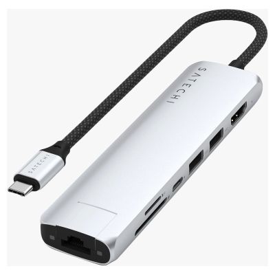 SATECHI Adapter with Ethernet 7-in-1 USB-C