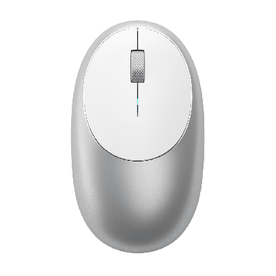 SATECHI M1 Bluetooth Wireless Mouse - Silver ST-ABTCMS