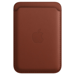 iPhone Leather Wallet-Umber